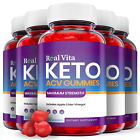 5 Pack - Real Vita Keto ACV Gummies - Vegan, Weight Loss Supplement-300 Gummies