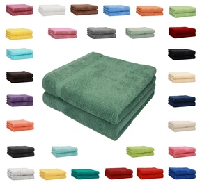 Betz lot de 2 serviettes de bain draps de bain Premium: 70 x 140 cm, 100% coton