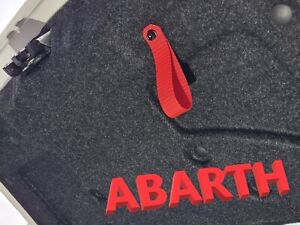 ABARTH Kofferraum-Schlaufe ROT 595 Competizone Turismo Pista Biposto Türschlaufe