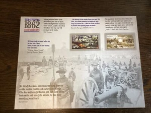 Scott #4664-65 CIVIL WAR 1862 Forever Stamp Sheet of 12 Stamps - MNH-2012-US - Picture 1 of 2