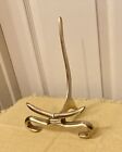Gatco Brass Plate Stand Art Easel Tablet Display Book Stand 9”tall Heavy 1# 4oz