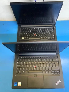 JOBLOT x2 Lenovo ThinkPad E14 Gen4 i5-11TH? 8GB RAM NO SSD NO POWER SPARES H27 - Picture 1 of 13