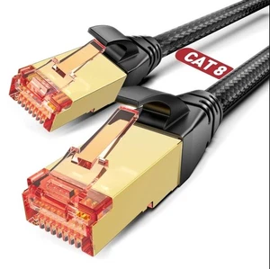 Reborn Cat 8 Ethernet Cable 6FT 1 Pack, Braided High-Speed Heavy Duty - Picture 1 of 2