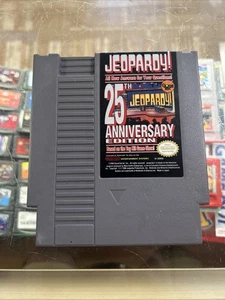 Jeopardy - 25th Anniversary Edition (Nintendo Entertainment System NES) - Foto 1 di 2