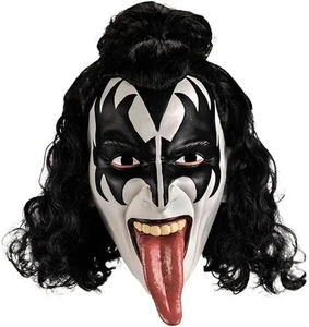 KISS THE DEMON MASKE DELUXE INJECTION HALLOWEEN MASKE - Bild 1 von 5