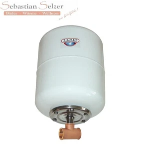 Zilmet Ausdehnungsgefäß Trinkwasser, durchströmt 8-35l, weiß, DVGW, MAG - Bild 1 von 2