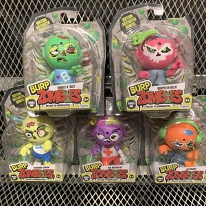 BURP ZOMBIES • Lot Of 5 • Unleash The Burpocalypse! Series 1 - Picture 1 of 11