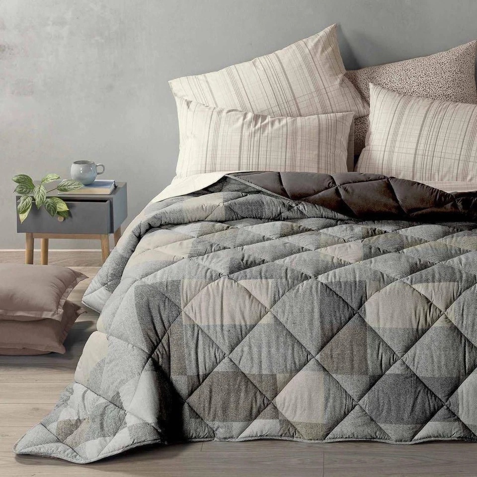 Caleffi trapunta Invernale 1 Piazza Singola Urban Style S68 - Immagine 1 di 1