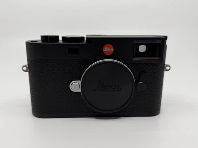 Câmera telêmetro Leica M11 (preta), dos EUA, em perfeito estado - Imagem 1 de 4