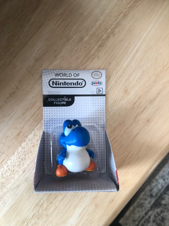 Экшн-фигурка World Of Nintendo Jakks Pacific 2.5 Blue Baby Yoshi - Изображение 1 из 1