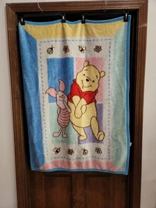 Vintage Classic Winnie Puuh Ferkel Decke Kinderzimmer Deko Honigbienen 30x45 - Bild 1 von 4