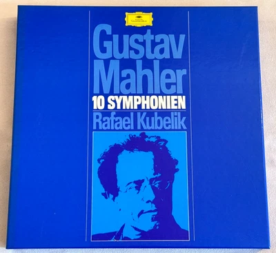 RAFAEL KUBELIK Mahler 10 Symphonies ED1 DGG GERMANY STEREO 14LP Box NM MINT - Image 1 of 3