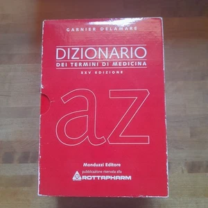 DIZIONARIO DEI TERMINI DI MEDICINA XXV ED. IL GARNIER DELAMARE. MONDUZZI ED.1997 - Imagen 1 de 3