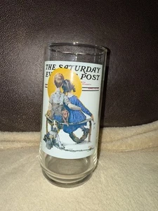 The Saturday Evening Post Glass - Picture 1 of 2