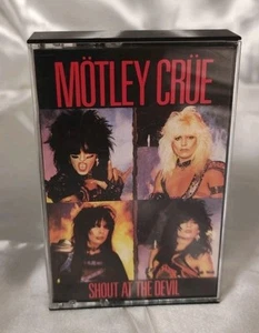 Mötley Crüe Shout at the Devil Cassette Tape 80s Heavy Metal - Picture 1 of 6