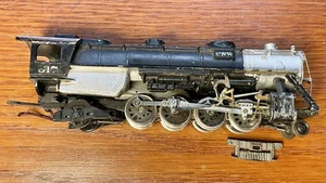 2-8-2 SUPER MIKADO STEAM LOCOMOTIVE - VINTAGE HO VARNEY BRASS BOILER - Picture 1 of 7
