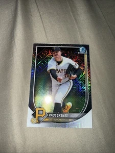 2025 Bowman Chrome Paul Skenes Mojo Refractor #30 - Bild 1 von 2