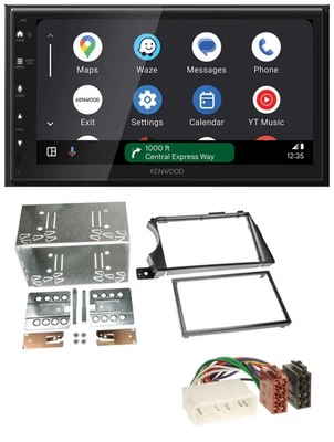Kenwood DAB Bluetooth USB MP3 2DIN Autoradio für SSangYong Actyon Kyron 2006-201 - Bild 1 von 4
