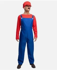 Wicked Costumes Funny Workman Men's Fancy Dress Costume - Picture 1 of 2