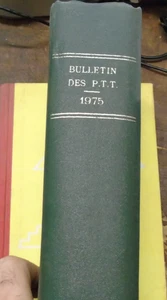 Bulletin officiel du ministère des postes Télégraphes et téléphones PTT 1975 rar - Picture 1 of 3