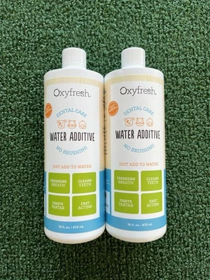 Oxyfresh Fresh Dental Care Water Additive for Pets - 16 oz x2 Bottles - Image 1 of 4
