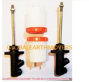 JCB BACKHOE GENUINE CARLISLE BRAKE MASTER CYL & RES, 2 PCS (15/106100 121/34400) - Picture 1 of 14