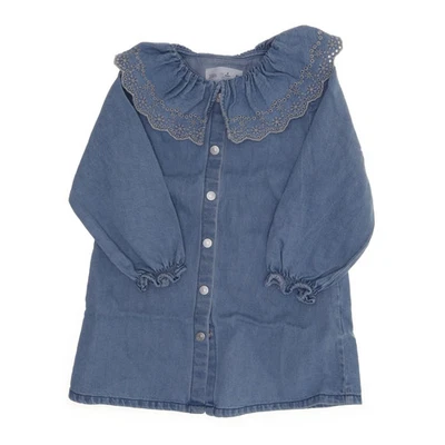 Zara, Kleid, Größe: 92, Blau, Denim, Mädchen #4CF - Bild 1 von 4