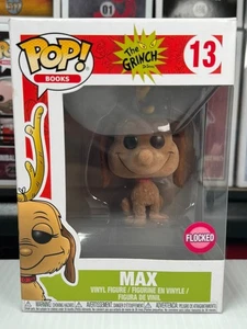 Funko Pop! Max el Perro #13 Flocado Dr. Seuss El Grinch Libros Calendario Club Excl. - Imagen 1 de 6