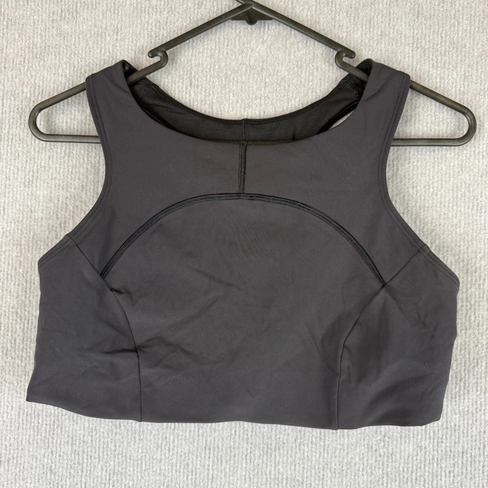 Sujetador deportivo Lululemon X Barrys Bootcamp para mujer 12 púrpura oscuro Lycra Coolmax Foto 1 de 4