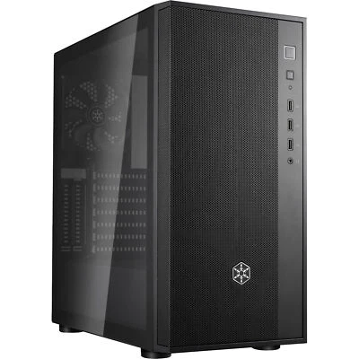 SilverStone FARA R1 V2, Tower-Gehäuse, schwarz - Bild 1 von 4