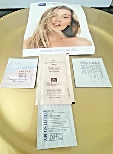 DHC COMPLEXION ESSENTIALS YOUR JAPANESE BEAUTY EXPERTS SAMPLES 3-PK NEW SEALED - Picture 1 of 8