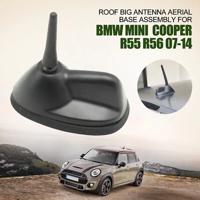 Conjunto de base aérea antena grande techo para BMW MINI Clubman Cooper R55 R56 07-14A1 Foto 1 de 4