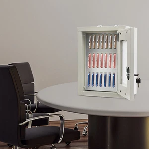Cell Phone Lock Box 24 Slots Phone Locker & Key Cell Phones Storage Cabinet - Picture 1 of 14