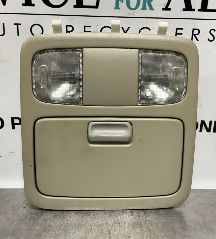 Toyota Camry 2002-2006 consola superior domo mapa beige OEM Foto 1 de 4