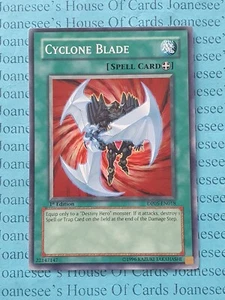 DP05-EN018 Cyclone Blade Yu-Gi-Oh Card 1st Edition - Picture 1 of 3