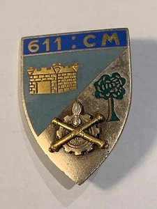 Insigne 611ème CM Compagnie de Magasin Drago (106-8/P15/A3-33) - Imagen 1 de 2