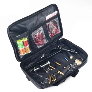 Portable Fly Tying Kit Fly Tying Vise Finishers Fishing Baits Hook Yying Tools - Picture 1 of 13