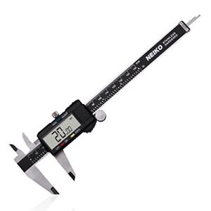 01407A Electronic Digital Caliper Measuring Tool, 0 - 6 Inches Stainless Stee...