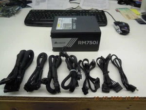 Corsair RM750i 750Watts 80 PLUS Gold AC Power Supply | RPS0008 | CP-9020082 - Picture 1 of 27