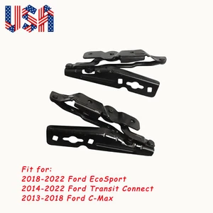 Hood Hinges Driver & Passenger Side for 2018 2019 2020 2021 2022 Ford EcoSport - Picture 1 of 7