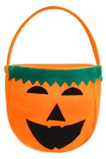 Borsetta Zucca Halloween dolcetto o scherzetto Accessorio porta caramelle