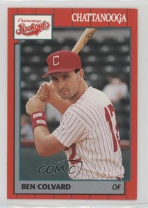 1990 Grand Slam Chattanooga Lookouts Benny Colvard #9