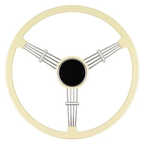 LOSCHEN Banjo Style Ivory Steering Wheel For 1950 - 1965 Porsche 356 Pre-A A B C - Picture 1 of 6