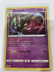 Pokémon TCG Dusknoir Brilliant Stars 062/172 Holo Holo Rare - Picture 1 of 2