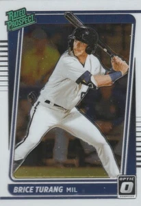 Donruss Optic Brice Turang Rated Prospect 2021 #RP17 - Foto 1 di 2