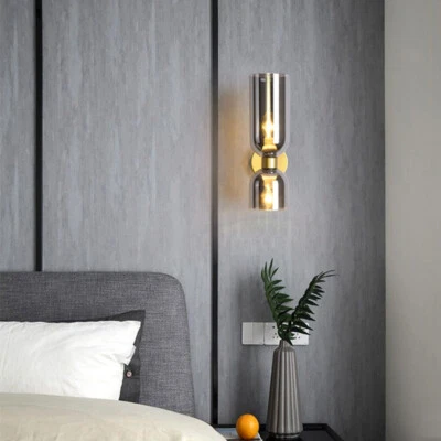 Hallway Indoor Wall Lamp Glass Wall Sconce Home Wall Lighting Bedroom Wall Light - Image 1 of 4