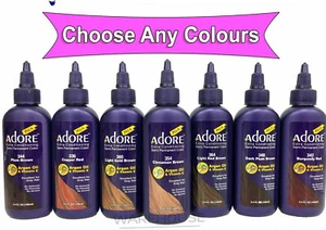 ADORE PLUS EXTRA CONDITIONING SEMI PERMANENT HAIR COLOUR + PREMIUM DELIVERY - Picture 1 of 19