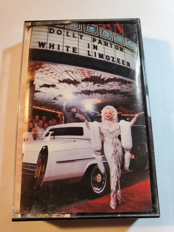 Dolly Parton White Limozeen - 1989 Cassette Tape VG+ CS16 - Image 1 of 1