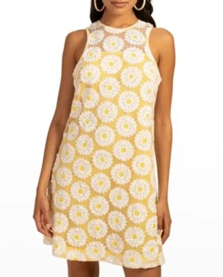 Trina Turk Johana Mini Dress Sheath Silhouette Sleeveless Lined Size L NWT $268 - Image 1 of 4