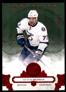 2017-18 Artifacts Ruby #129 Victor Hedman S /299 